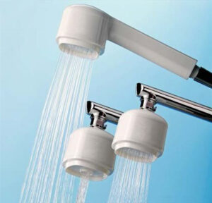 Faucet with Legionella prevention filter